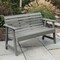 Highwood Usa 5ft Weatherly Garden Bench Outdoor Furniture for Patio, Backyard, Garden AD-BENW3-CGE - alternate 2